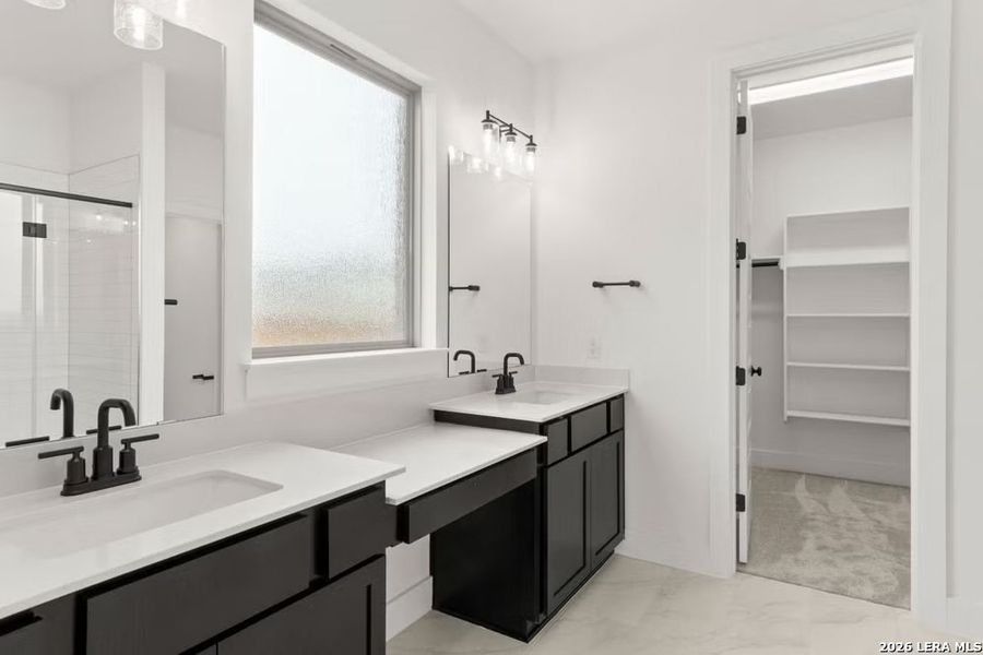 Furnished interior view inside a new home in The Parklands, Schertz (Image 6).