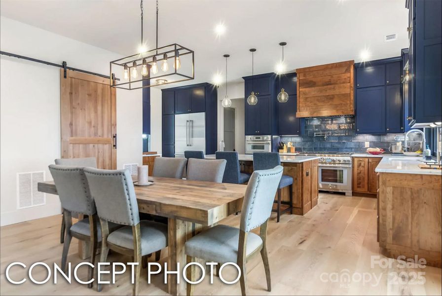 Furnished interior view inside a new home in , Black Mountain (Image 10).