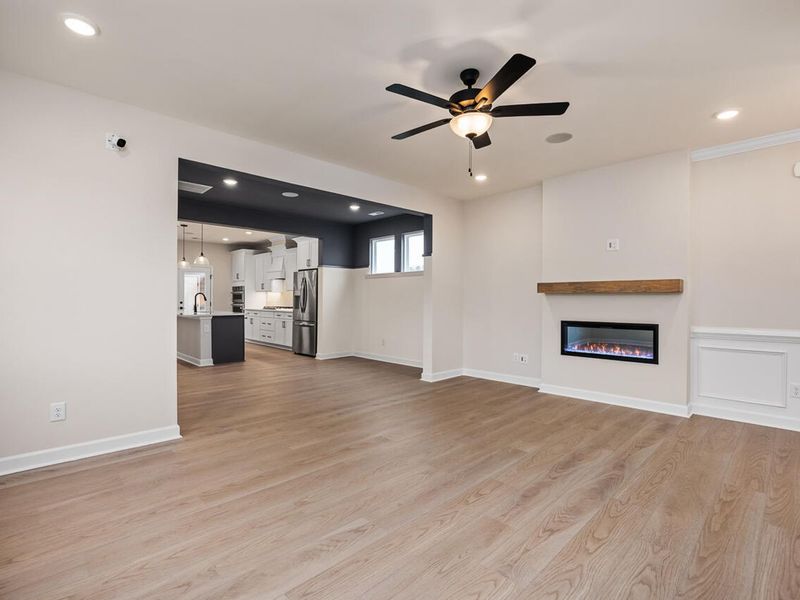 Spacious, unfurnished interior of a new home in Forestville Yard, Knightdale (Image 15).