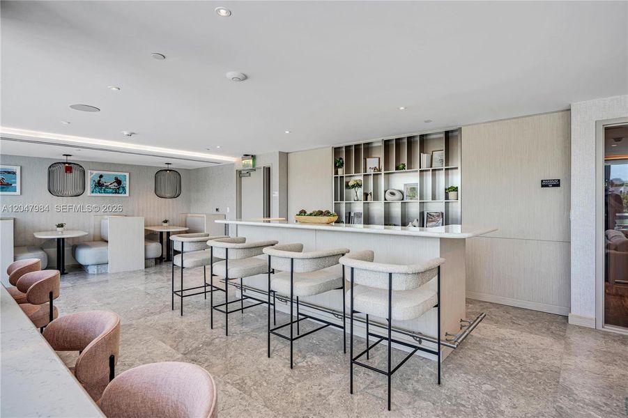 Furnished interior view inside a new home in , Bay Harbor Islands (Image 16).