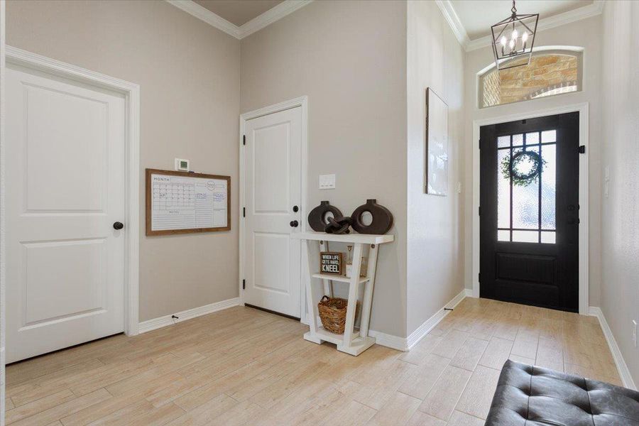 Furnished interior view inside a new home in , Belton (Image 6).