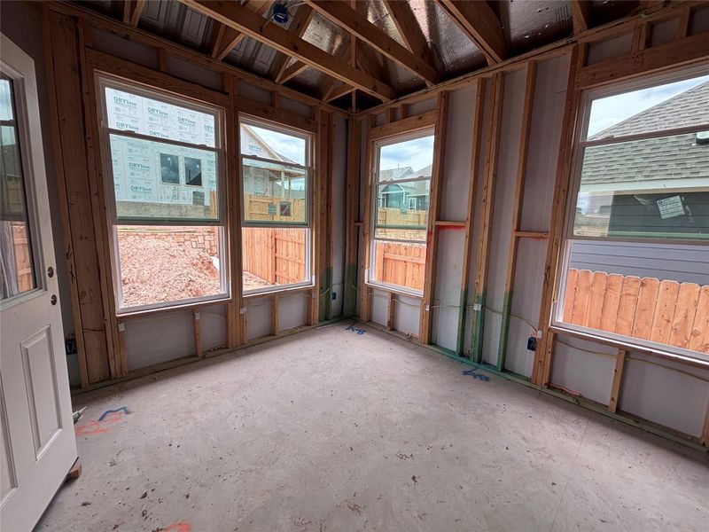 In-progress construction of a new home in The Colony 50s, Bastrop, TX (Image 23). In-progress construction of a new home in The Colony 50s, Bastrop, TX (Image 23).