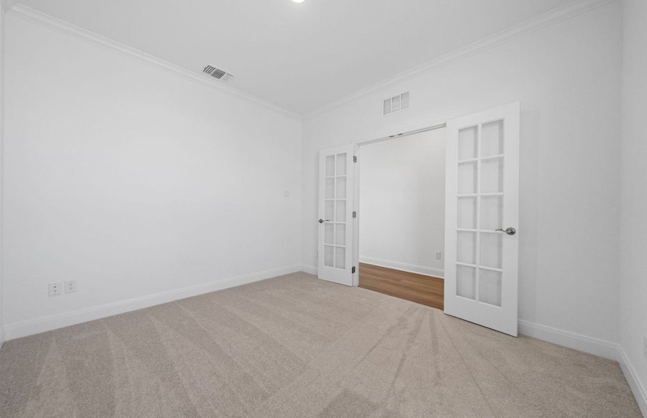 Spacious, unfurnished interior of a new home in Patterson Ranch, Georgetown (Image 46). Spacious, unfurnished interior of a new home in Patterson Ranch, Georgetown (Image 46).