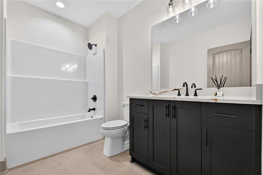 Furnished interior view inside a new home in , Ellijay (Image 13).
