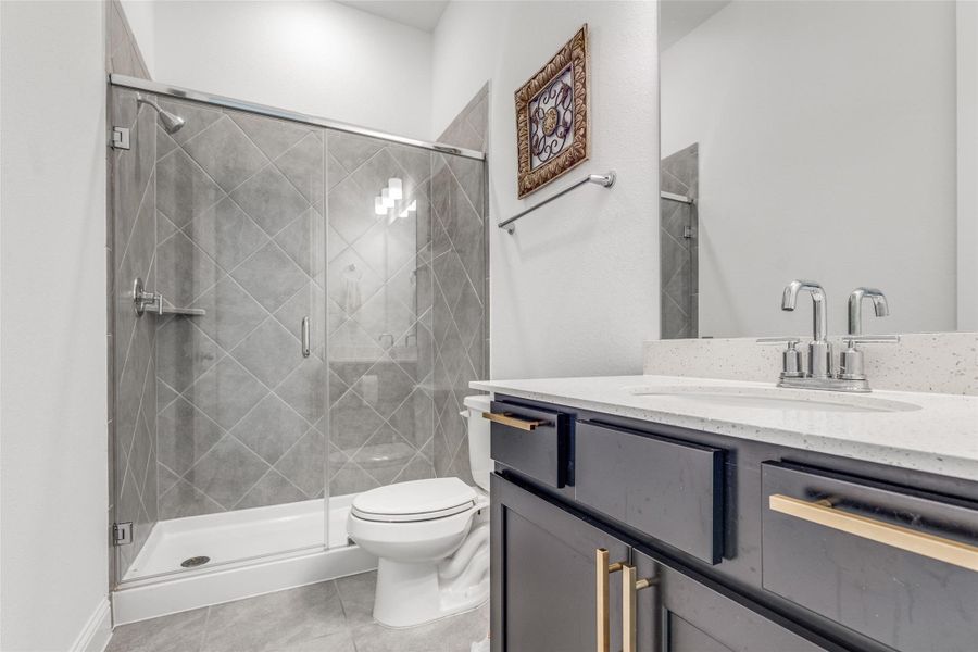 Furnished interior view inside a new home in Mavera, Conroe (Image 6).