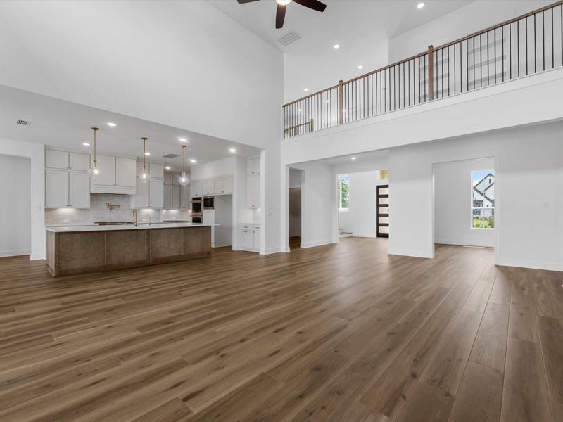 Spacious, unfurnished interior of a new home in The Estates at James Lane, Fulshear (Image 17).