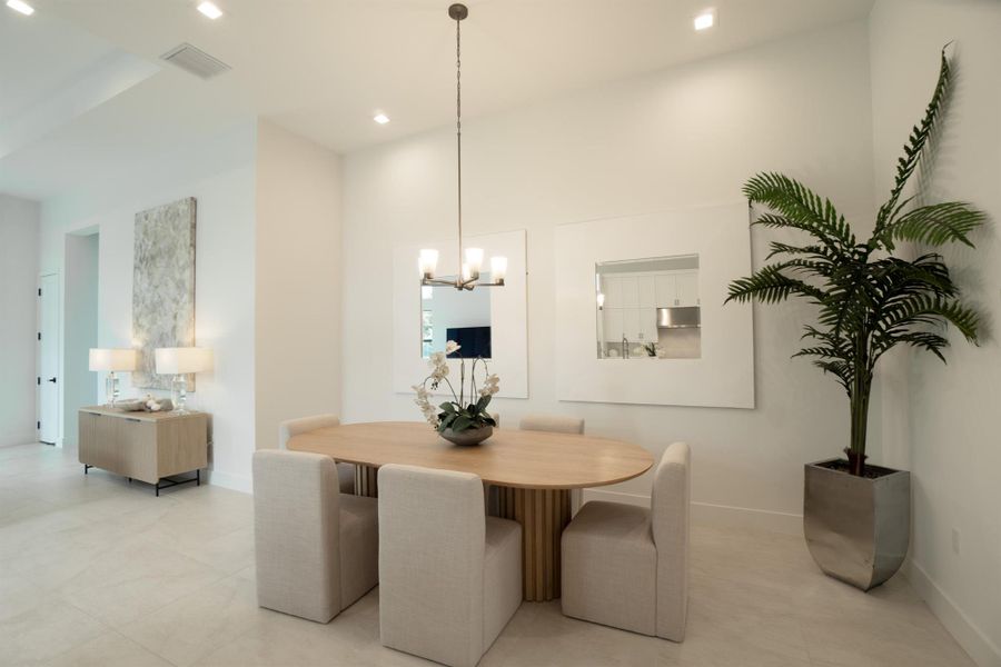 Furnished interior view inside a new home in Lotus Edge, Boca Raton (Image 26). Furnished interior view inside a new home in Lotus Edge, Boca Raton (Image 26).