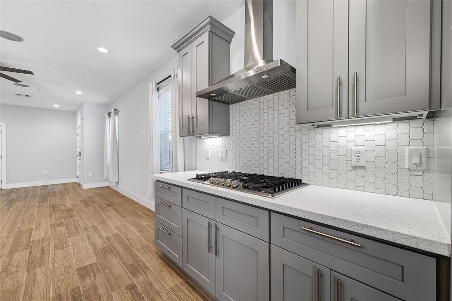 Furnished interior view inside a new home in , Houston (Image 4).