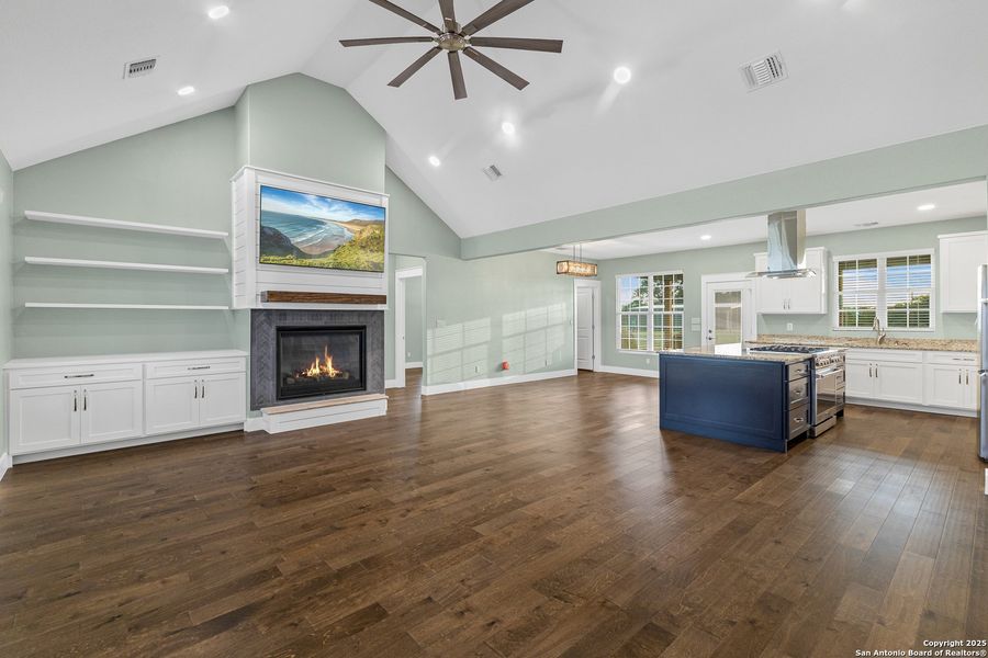 Furnished interior view inside a new home in , Hondo (Image 8). Furnished interior view inside a new home in , Hondo (Image 8).