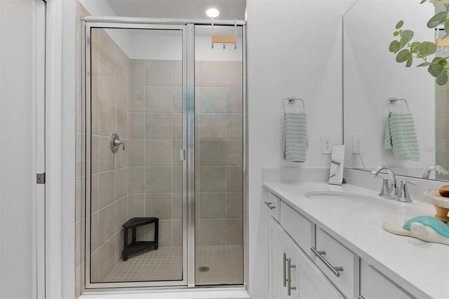 Furnished interior view inside a new home in Heritage Landing, Punta Gorda (Image 33).