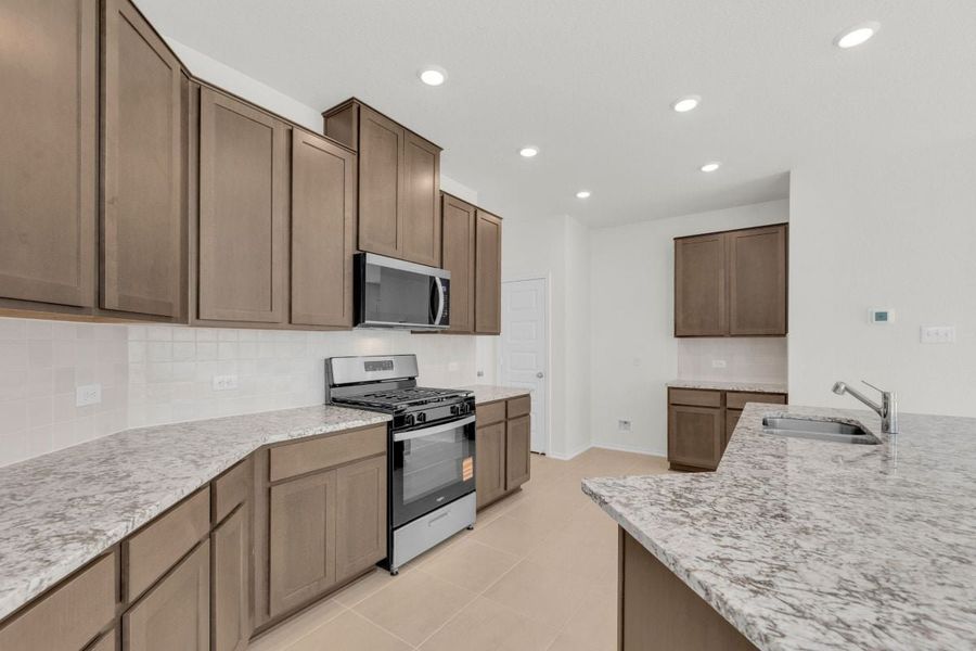 Furnished interior view inside a new home in Salerno - Heritage Collection, Round Rock (Image 5).