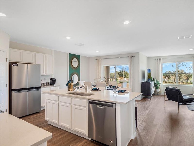 Furnished interior view inside a new home in Villamar, Winter Haven (Image 22).