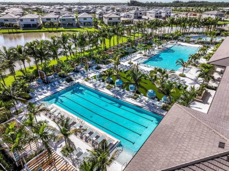 Resort Style Pool + Lap Pool Resort Style Pool + Lap Pool