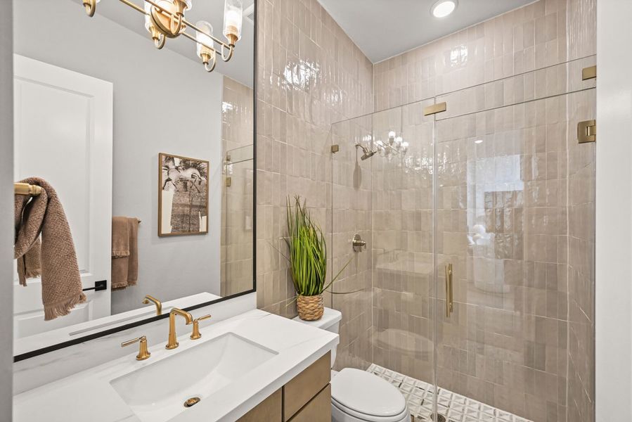 Furnished interior view inside a new home in Jubilee 45' 70', Hockley (Image 31).