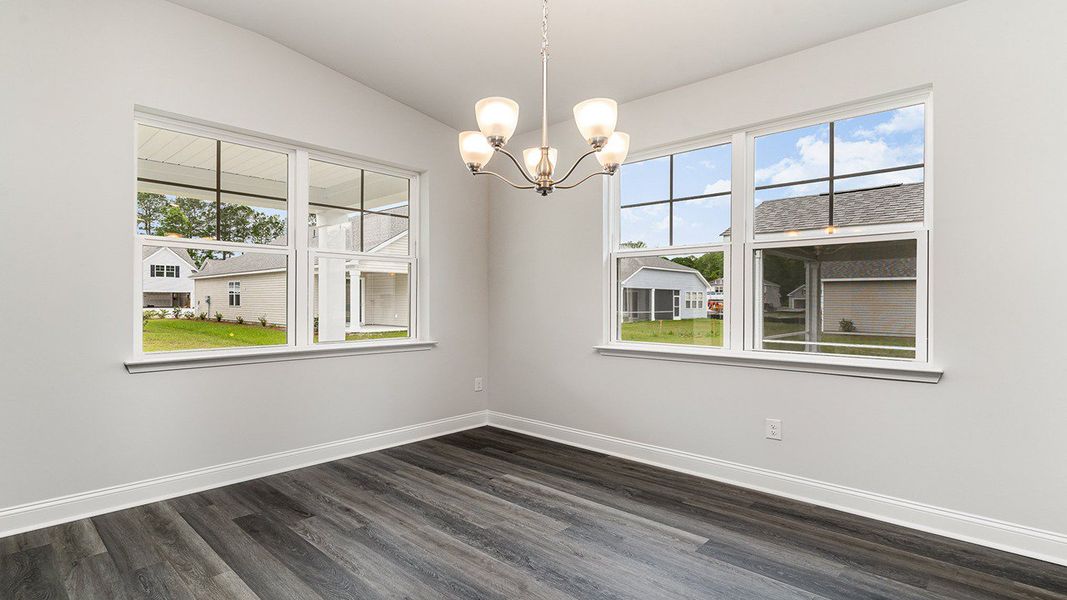 Spacious, unfurnished interior of a new home in The Preserve at Shaftesbury Glen, Conway (Image 10).
