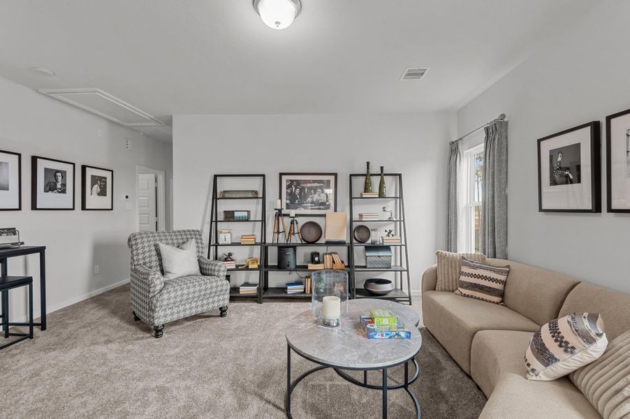 Photo shown is of a staged model home and should be used for illustration purposes only. Actual home features, finishes, color, upgrades and layout may vary. Furniture not included. Photo shown is of a staged model home and should be used for illustration purposes only. Actual home features, finishes, color, upgrades and layout may vary. Furniture not included.