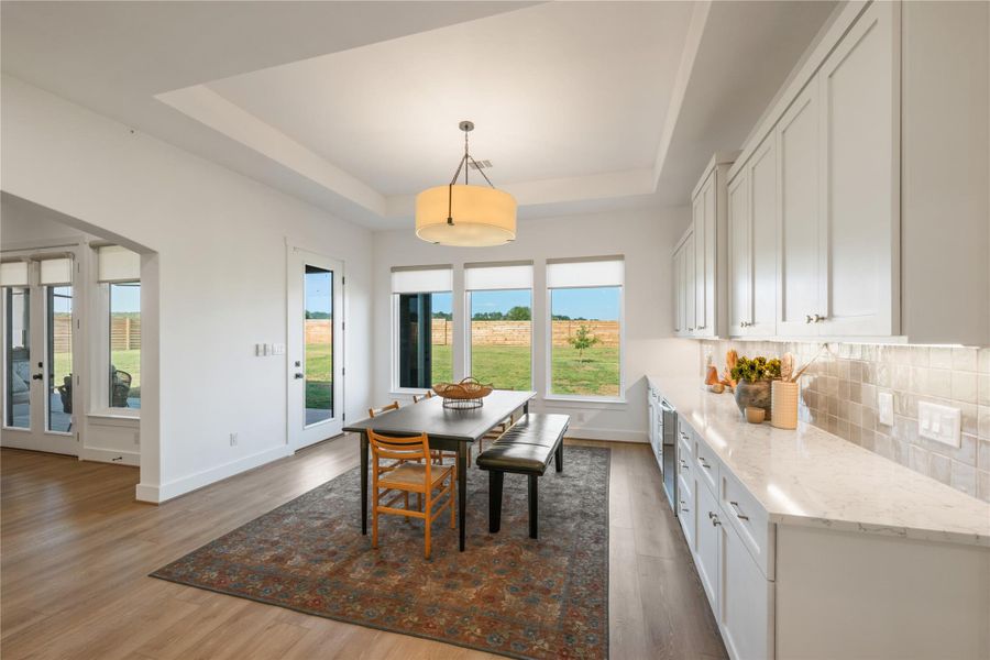 Furnished interior view inside a new home in , Smithville (Image 10).