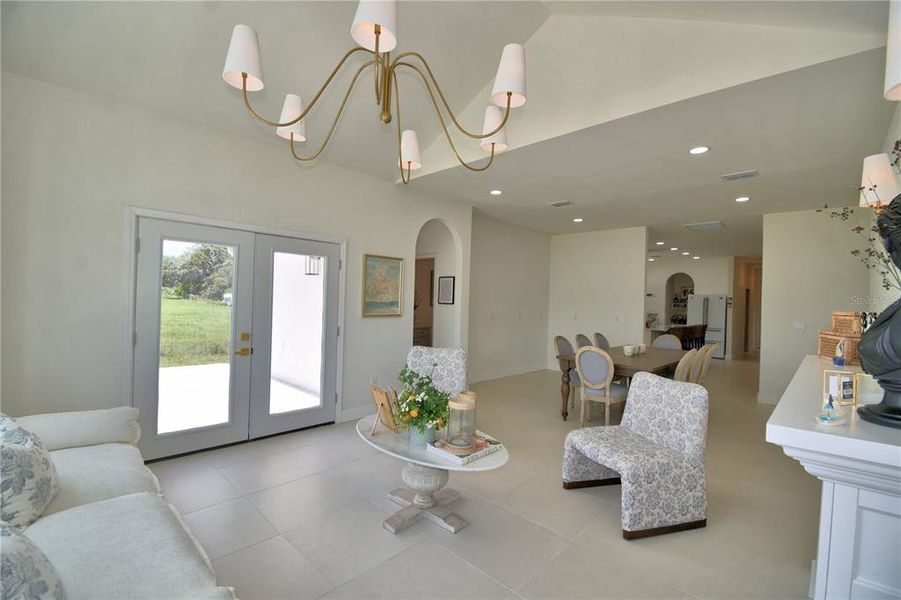 Furnished interior view inside a new home in , Polk City (Image 8).