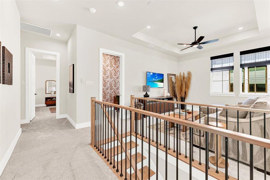 Furnished interior view inside a new home in , Frisco (Image 11).