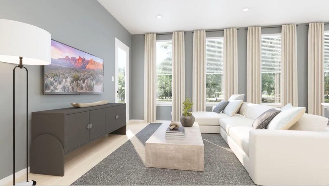 **This Photo is a representation of the floor plan. This is not the actual homesite.**