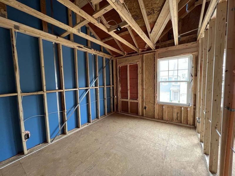 Bedroom Three Construction Progress