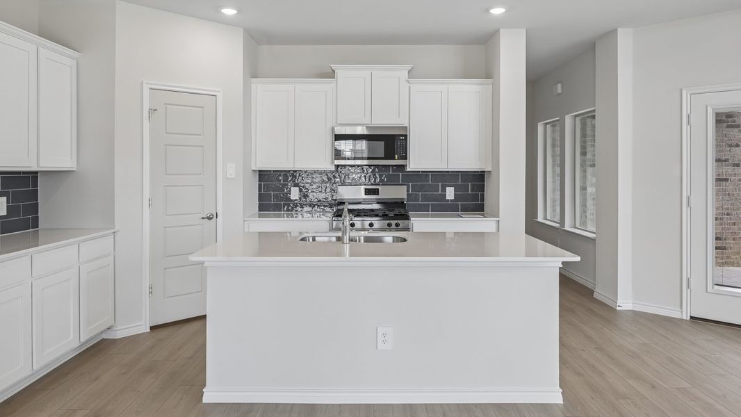 Furnished interior view inside a new home in Lilybrooke at Legacy Hills, Celina (Image 5).