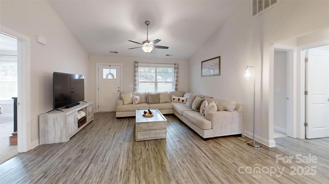 Furnished interior view inside a new home in , Hickory (Image 2).
