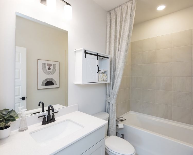 Furnished interior view inside a new home in Hemingway - Reserve Series, Cumming (Image 7).