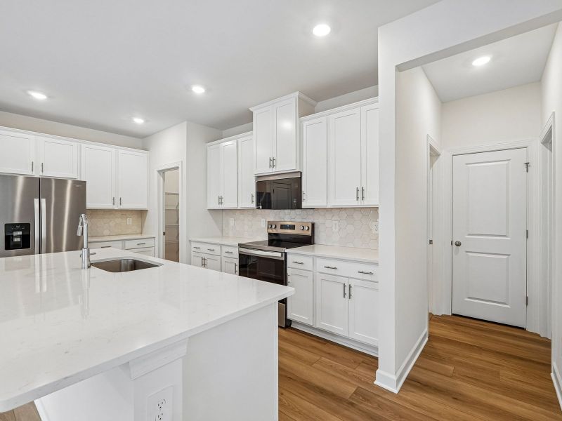 Furnished interior view inside a new home in Walnut Reserve, Conover (Image 5).