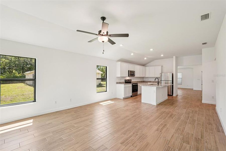Spacious, unfurnished interior of a new home in Port Charlotte, North Port (Image 38). Spacious, unfurnished interior of a new home in Port Charlotte, North Port (Image 38).