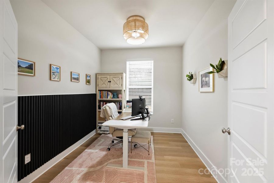 Furnished interior view inside a new home in , Charlotte (Image 19).