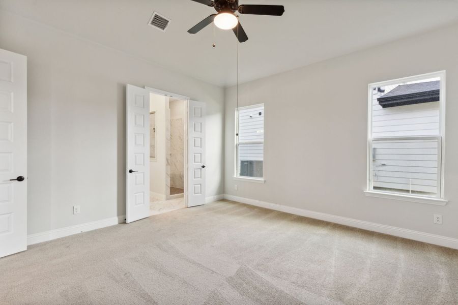 Representative unfurnished interior of a home built from the Bayhill by Cambridge Homes in Lake Park, Rowlett (Image 26).