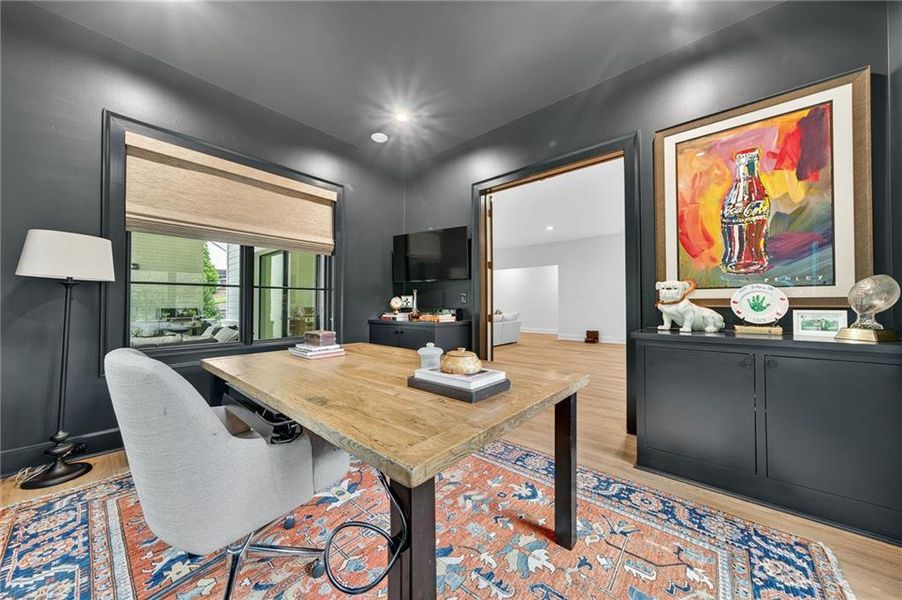 Furnished interior view inside a new home in , Alpharetta (Image 25). Furnished interior view inside a new home in , Alpharetta (Image 25).