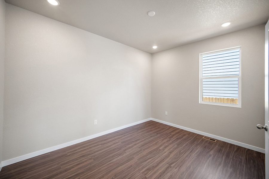 Spacious, unfurnished interior of a new home in Ridge at Lorson Ranch, Colorado Springs (Image 24). Spacious, unfurnished interior of a new home in Ridge at Lorson Ranch, Colorado Springs (Image 24).