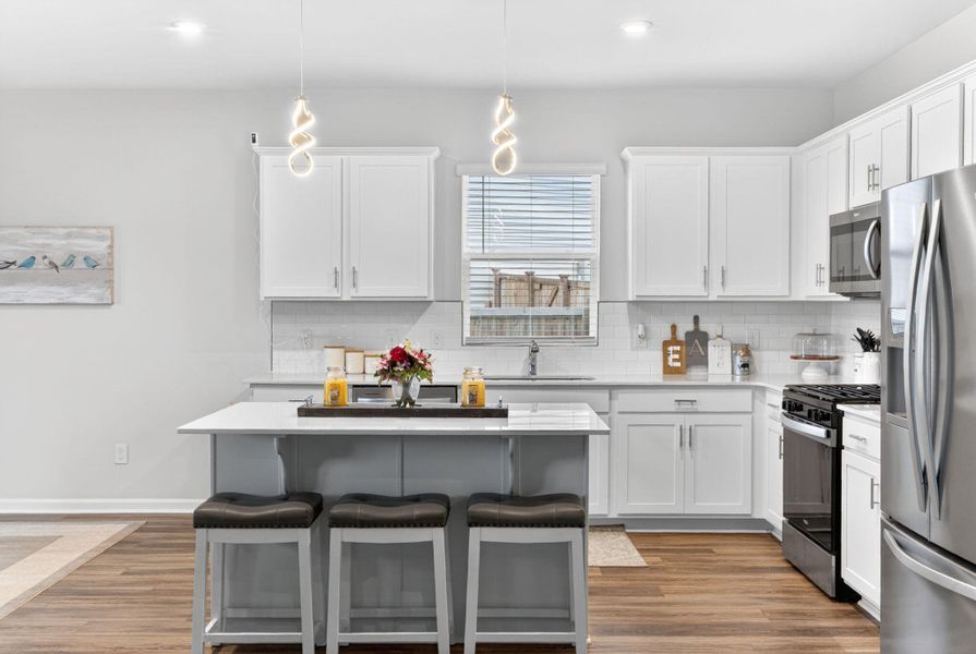 Furnished interior view inside a new home in Bradford Pointe, Summerville (Image 8).