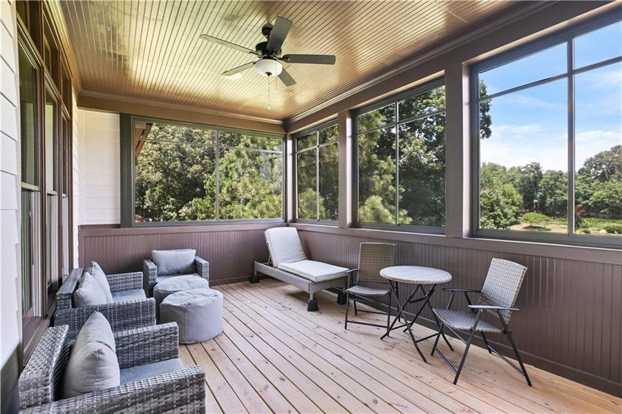 Furnished interior view inside a new home in , Auburn (Image 35).