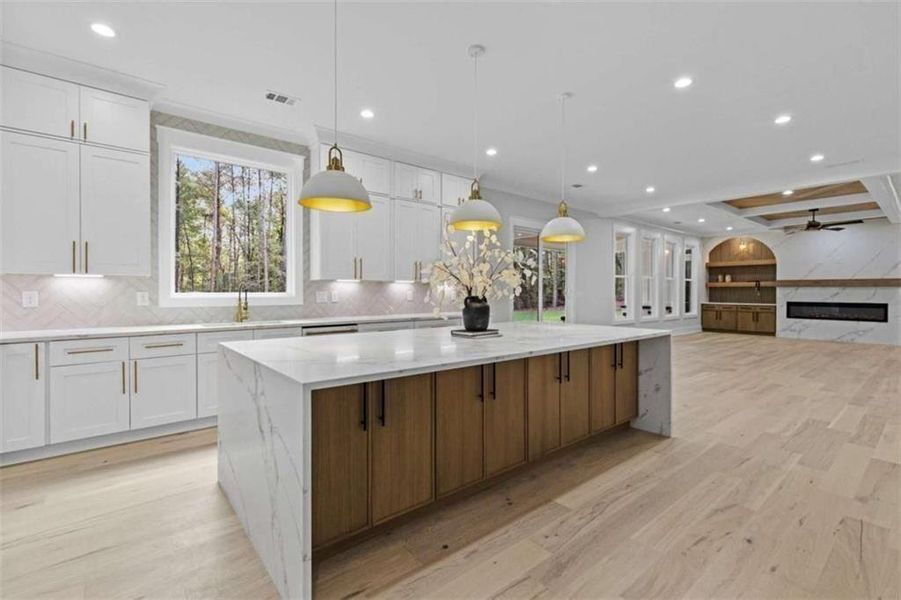 Furnished interior view inside a new home in , Winder (Image 12).