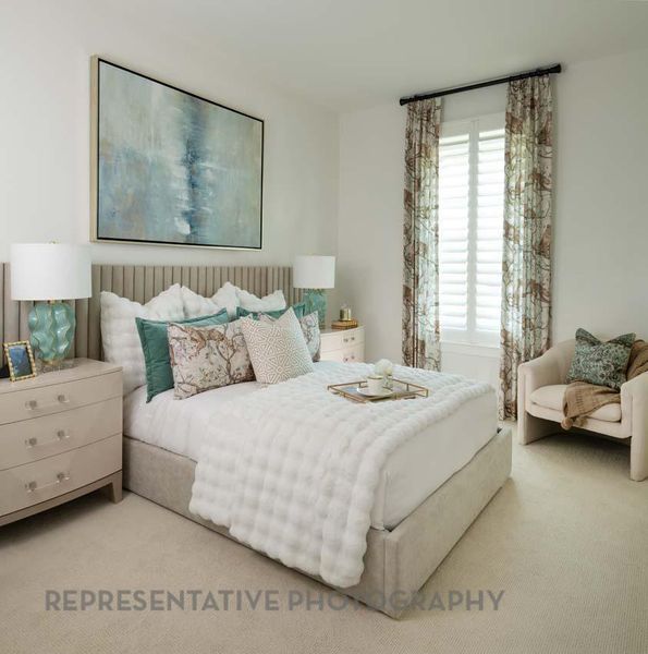 Furnished interior view inside a new home in Jordan Ranch: 65ft. lots, Fulshear (Image 11). Furnished interior view inside a new home in Jordan Ranch: 65ft. lots, Fulshear (Image 11).