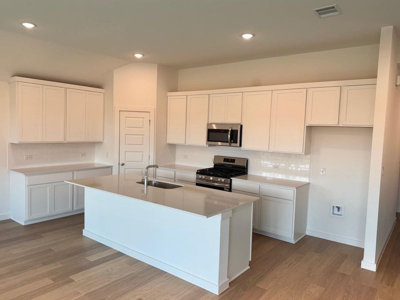 Furnished interior view inside a new home in Prairie Winds, Hutto (Image 7). Furnished interior view inside a new home in Prairie Winds, Hutto (Image 7).