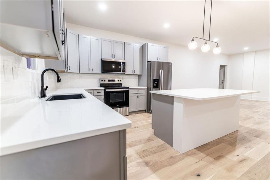 Furnished interior view inside a new home in , Monroe (Image 5).