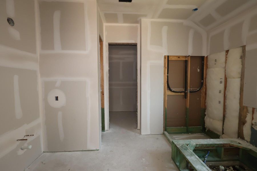 In-progress construction of a new home in Jordan Ranch - Terrace Collection, Fulshear, TX (Image 6).