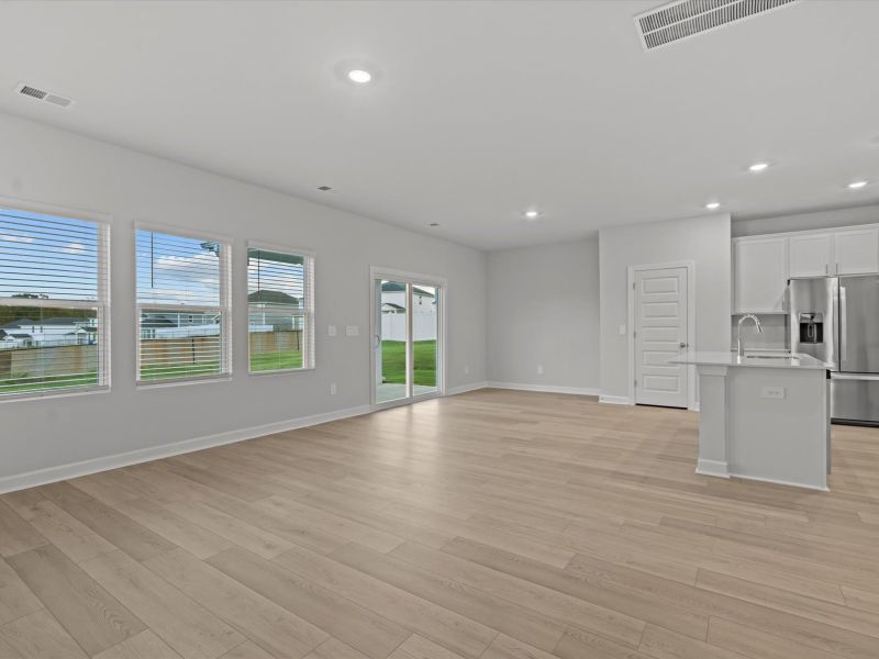 Spacious, unfurnished interior of a new home in The Farm at Wells Creek - Heritage Collection, Gray Court (Image 8). Spacious, unfurnished interior of a new home in The Farm at Wells Creek - Heritage Collection, Gray Court (Image 8).