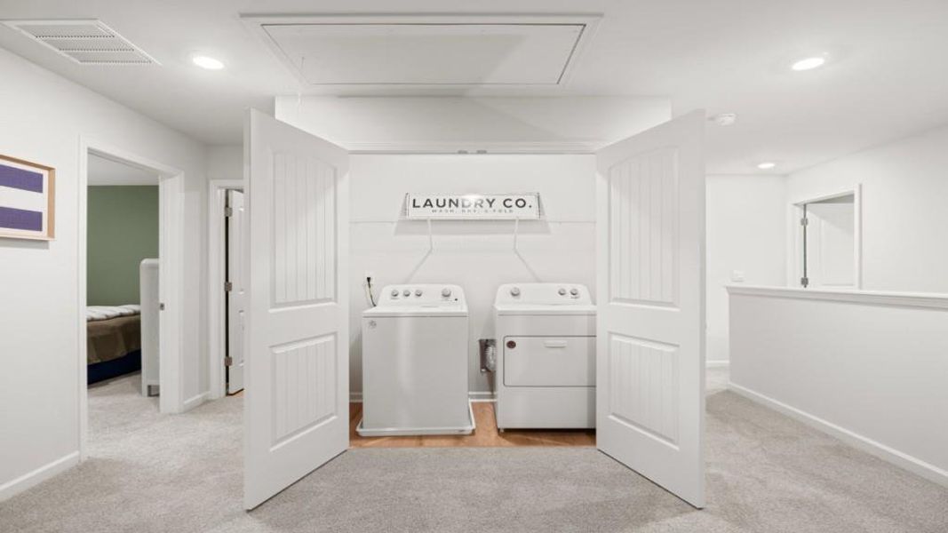 Furnished interior view inside a new home in Falcon Landing, Gainesville (Image 27).