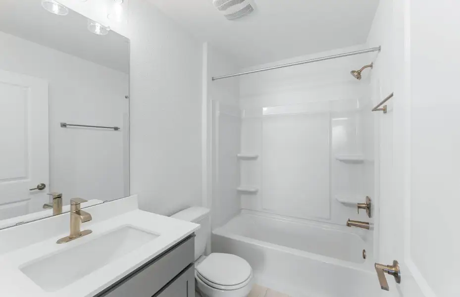 Furnished interior view inside a new home in Patterson Ranch, Georgetown (Image 6).