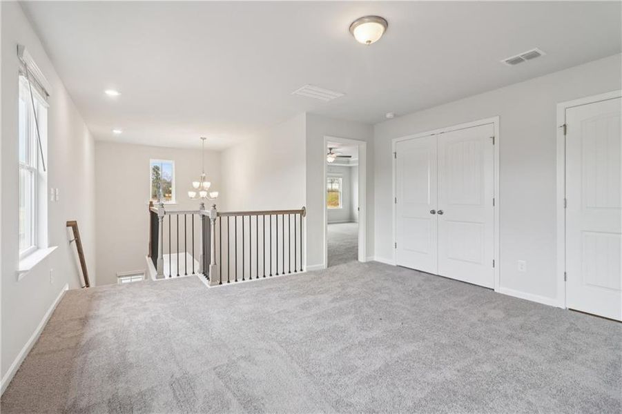 Spacious, unfurnished interior of a new home in Abbotts Crossing, Conyers (Image 49).