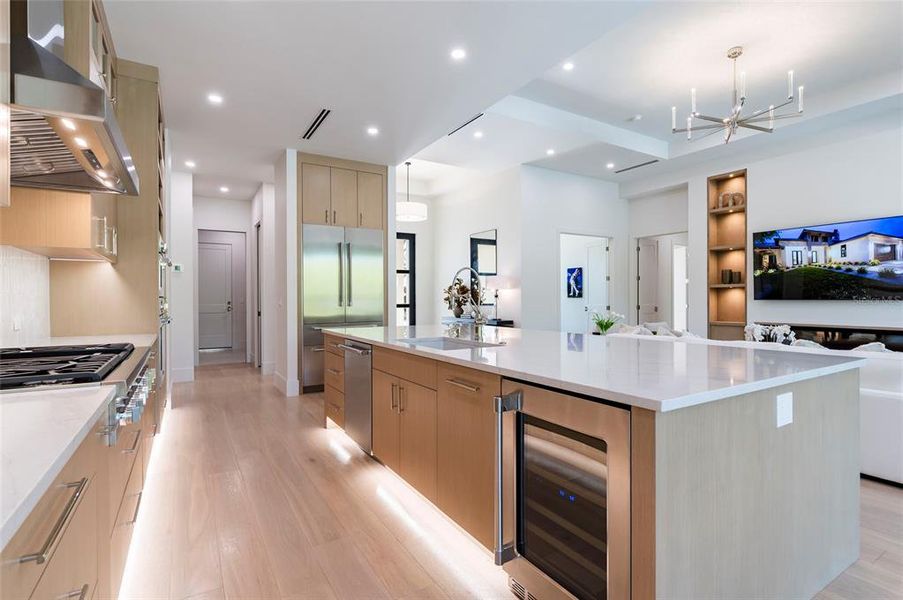 Furnished interior view inside a new home in , Sarasota (Image 10).