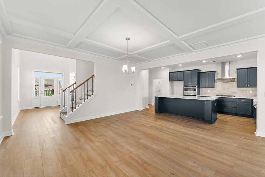 Spacious, unfurnished interior of a new home in Cottages at Lake Emory, Inman (Image 17).