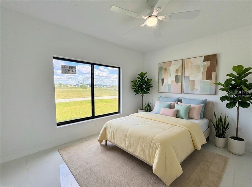 Furnished interior view inside a new home in , Cape Coral (Image 8).