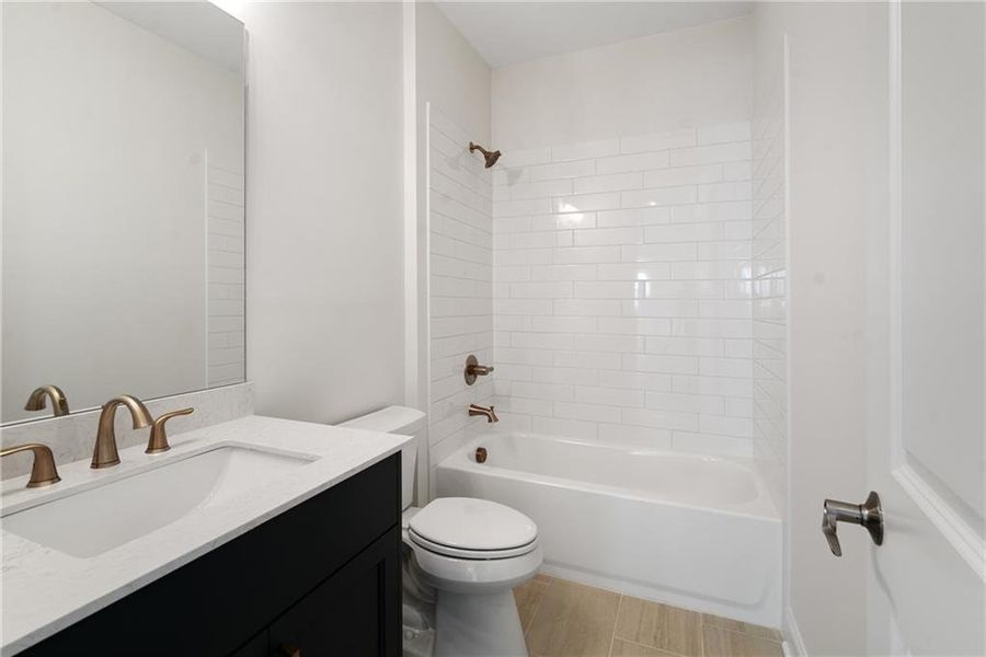 Furnished interior view inside a new home in Promenade at Sawnee Village, Cumming (Image 4).