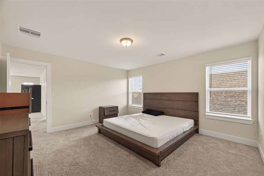 Furnished interior view inside a new home in Massey Oaks, Pearland (Image 5).